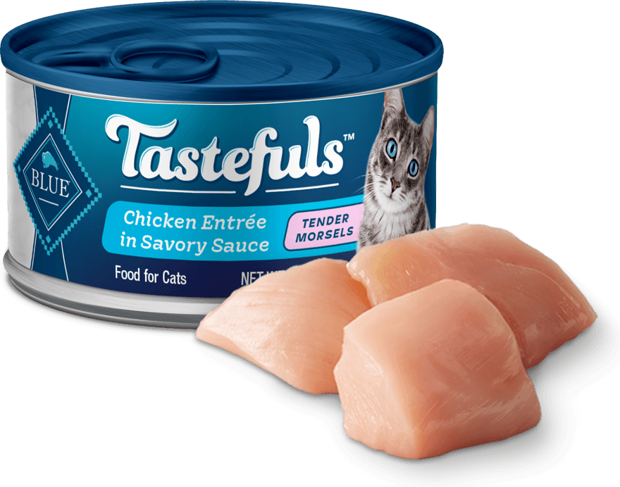 BLUE Buffalo Tastefuls Tender Morsels Of Chicken In Savory Sauce - Adult Cat